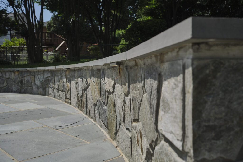 Concrete, brick and cinder block masonry for residential projects in Arlington and Springfield